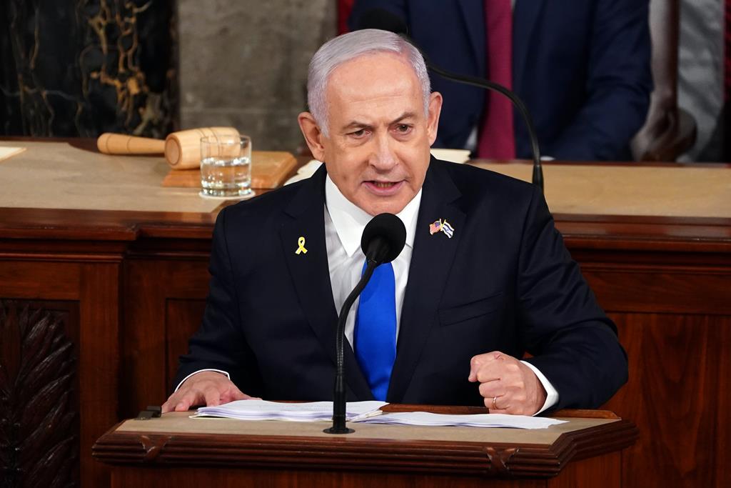 Em discurso nos EUA, Netanyahu pede ajuda militar para acelerar o fim da guerra