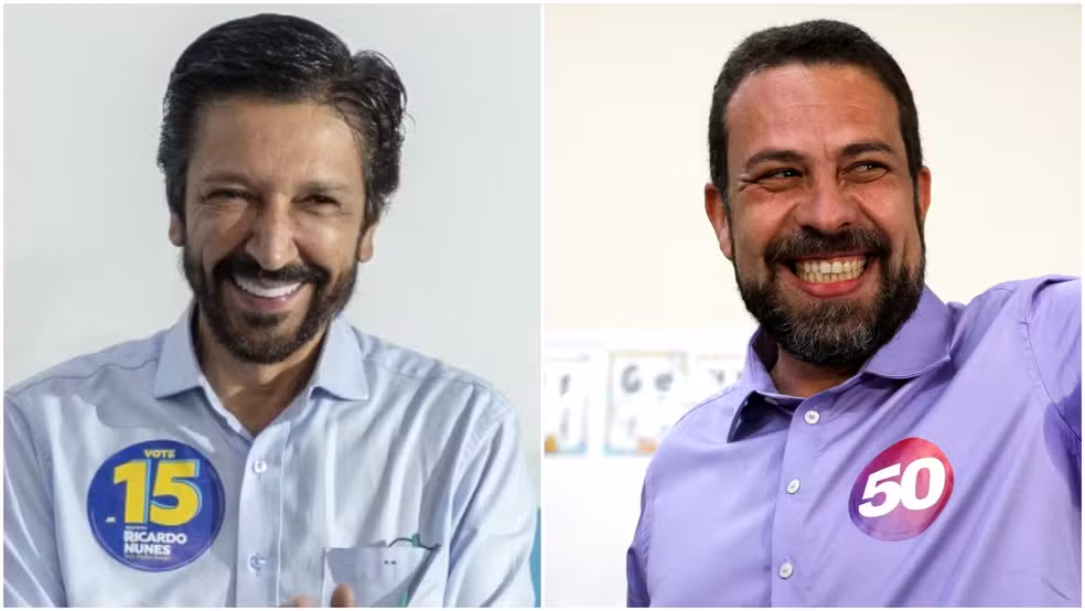 Ricardo Nunes e Guilherme Boulos seguem para 2º turno em São Paulo