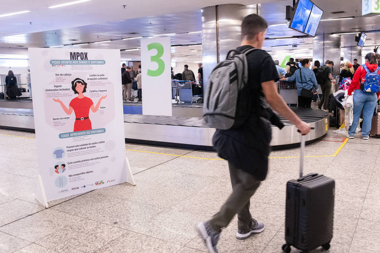 Ministério da Saúde e Anvisa fazem campanha contra Mpox em portos e aeroportos