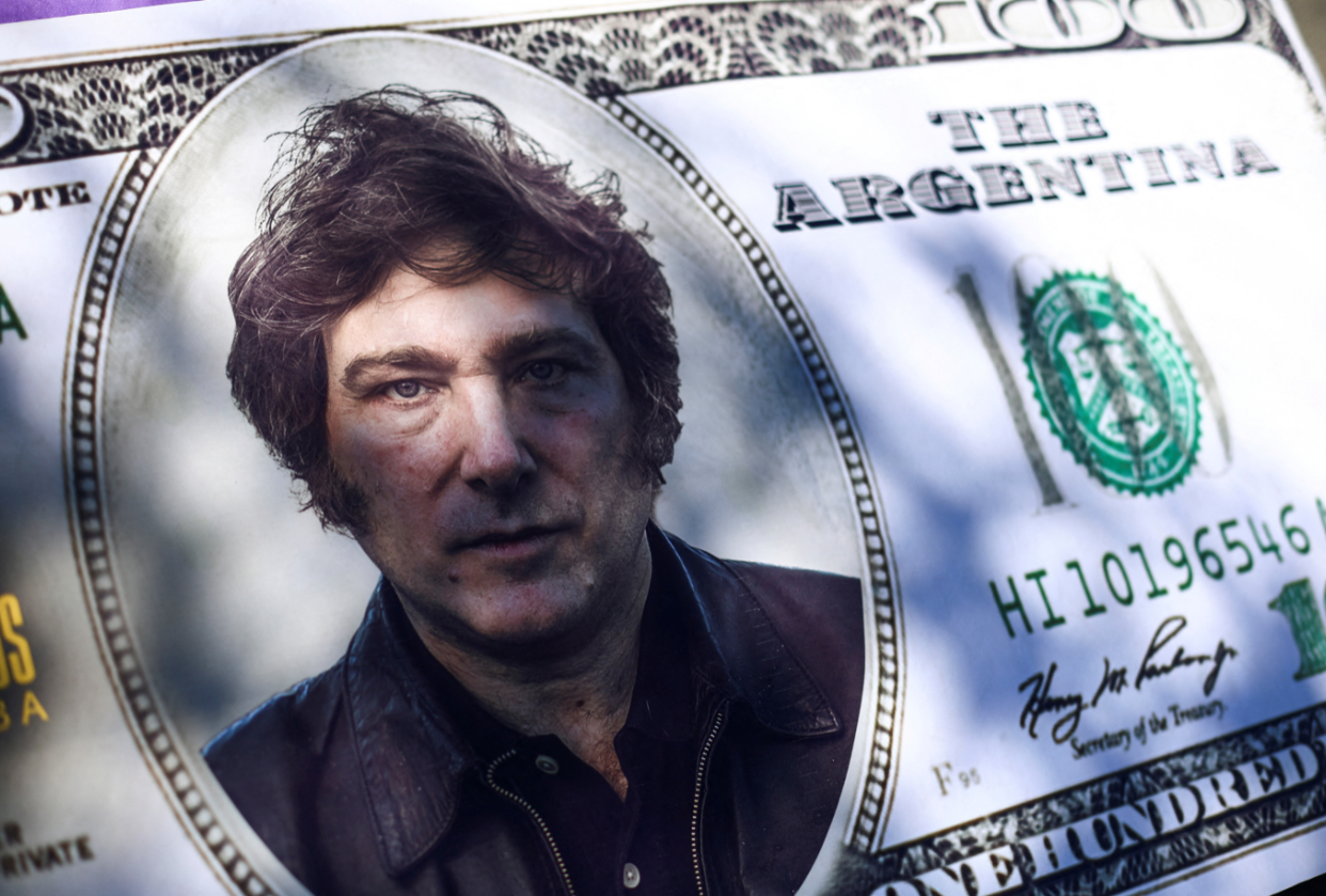 Dolarização da Argentina fica para trás e no ano 1 de Milei impera o “dólar blue”