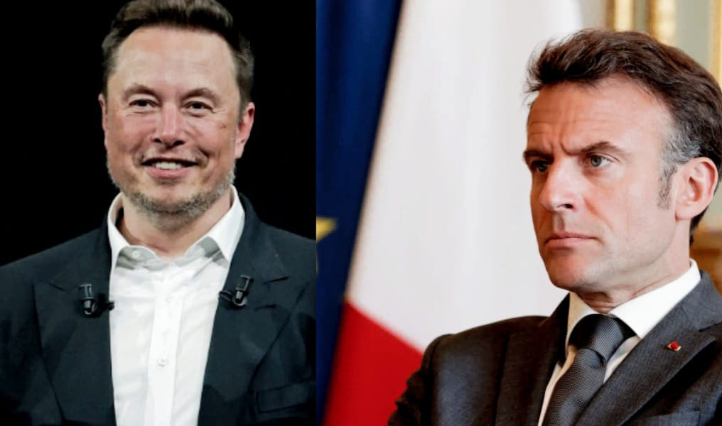Macron acusa Musk de apoiar “nova internacional reacionária”