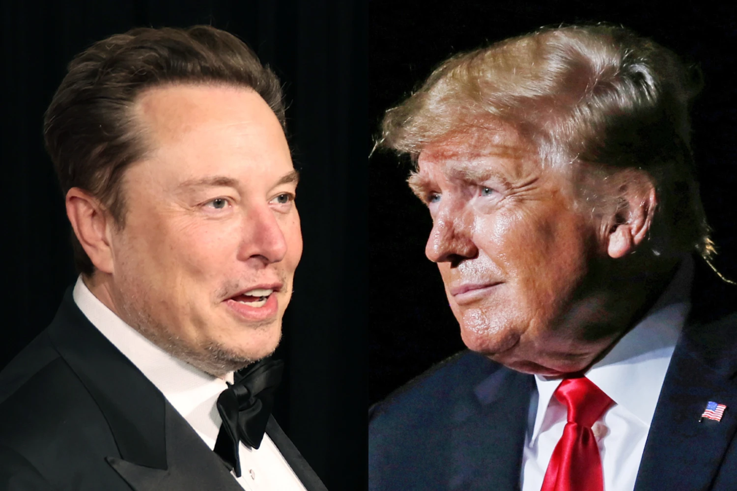 Donald Trump sai em defesa de Elon Musk após onda de destruição a carros da Tesla