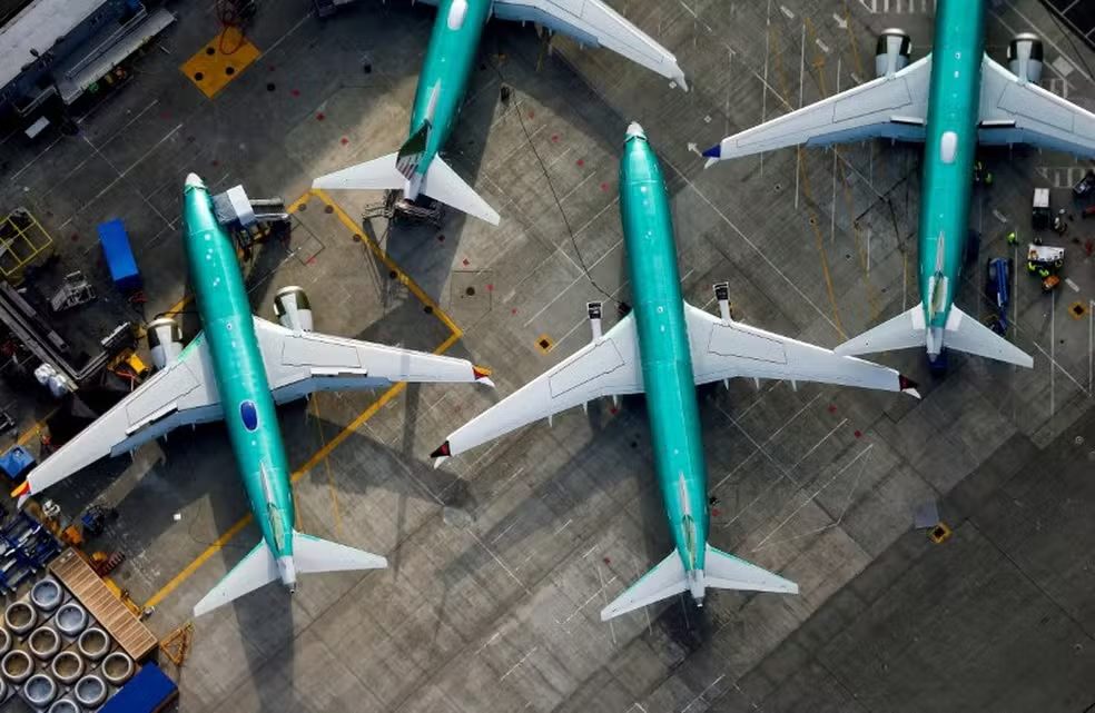 China proíbe entrega de jatos da Boeing em reação ao tarifaço dos EUA