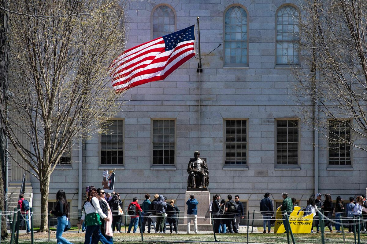 Harvard processa governo dos EUA após Trump proibir alunos estrangeiros