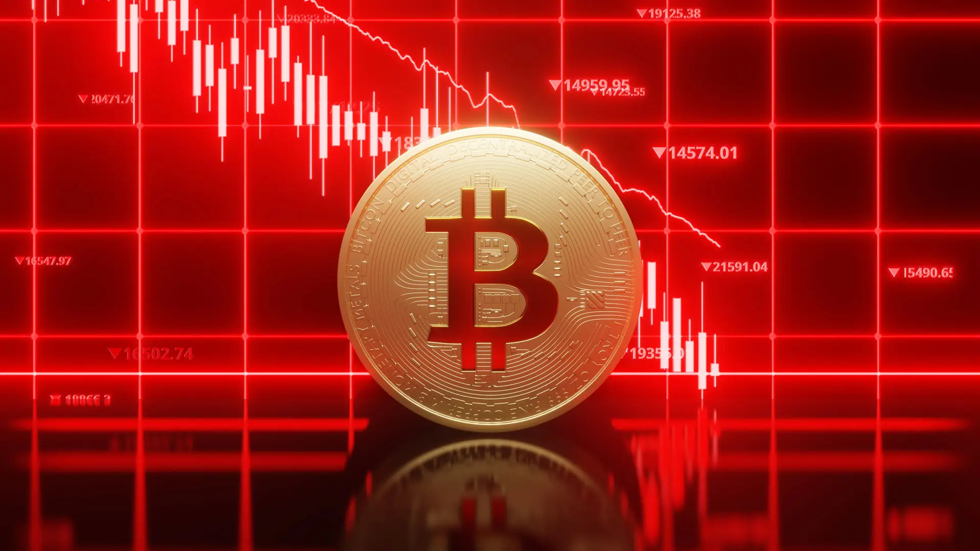 Bitcoin cai a US$ 112 mil e criptos sofrem liquidação de US$ 1,5 bi