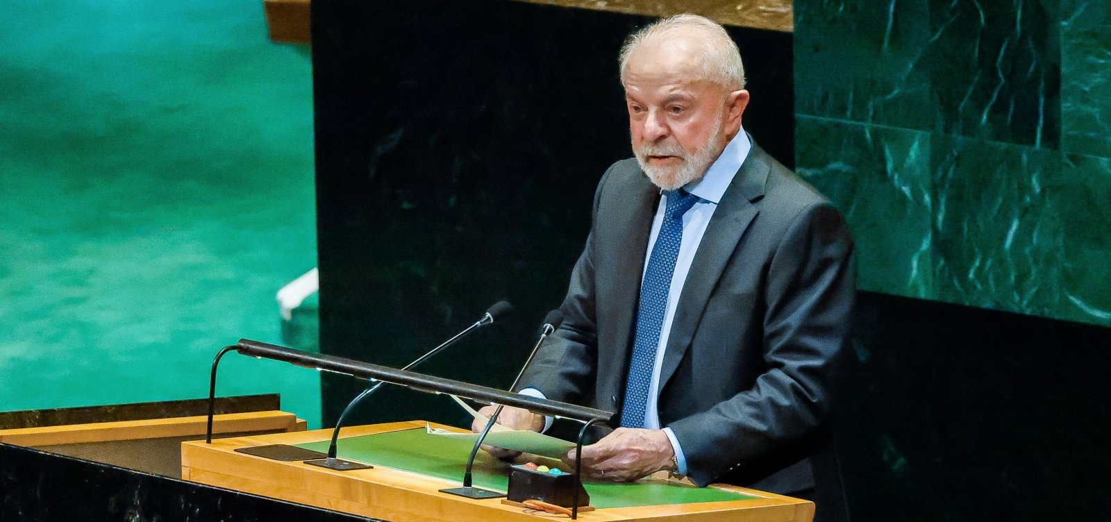 Lula cita condenação de Bolsonaro em discurso na ONU: ‘Brasil deu recado a candidatos autocratas’