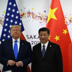 Início da rivalidade entre EUA e China intensificada pela guerra comercial de Trump